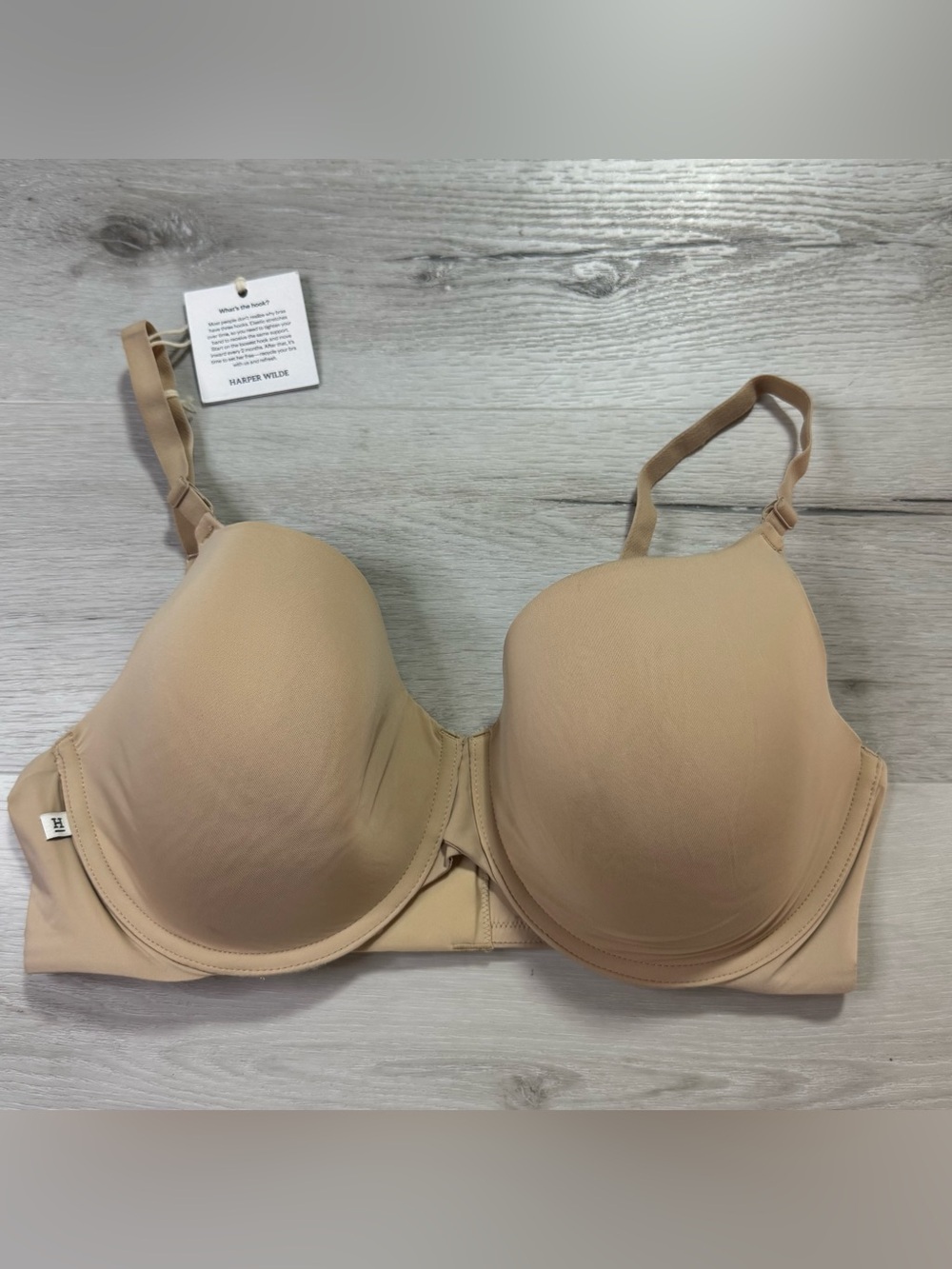 NWT Harper Wilde Underwire Nude Bra, 40D